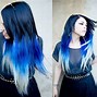 Image result for Flaming Blue Hair Color