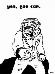 Image result for Front-Facing Trollface