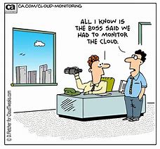 Image result for Computer Cloud Computing Cartoon