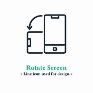 Image result for Rotate Screen Icon