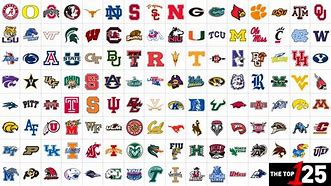 Image result for All College Football Team Logos