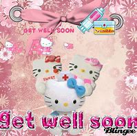 Image result for Hello Kitty Get Well