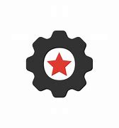 Image result for Star and Gear Symbol