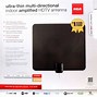 Image result for RCA 1836Gm Indoor TV Antenna