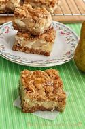 Image result for Pear Cream Cheese Bars