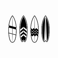 Image result for Surfboard Outline Drawing