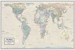 Image result for Correct Size Map of the World