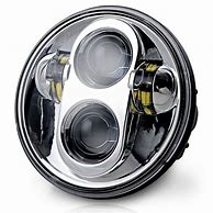 Image result for Round 5 3 4 LED Headlights