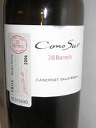 Image result for Vina Cono Sur Cabernet Sauvignon 20 Barrels