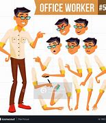 Image result for Office Worker Illustration