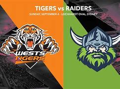 Image result for NRL Tigers 3023 Vs. Raiders