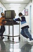 Image result for Substitute Teacher VCR TV Stand