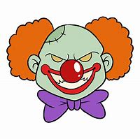 Image result for Scary It Clown Drawings Easy