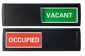 Image result for Vacant Room Sign