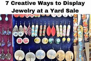 Image result for How to Display Jewelry in Garage Sale