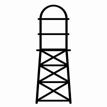 Image result for Water Tower Cute Clip Art