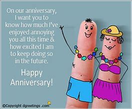 Image result for Funny Anniversary Greetings
