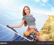 Image result for Solar Panel Female Model