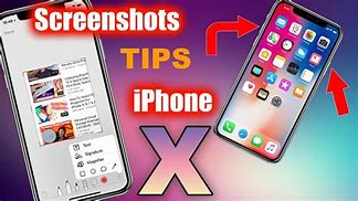 Image result for How to ScreenShot iPhone X