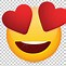 Image result for Smiling Face with Heart Eyes. Emoji Meaning