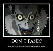 Image result for L Silly Death Note