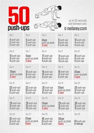 Image result for Push-Up Training Plan