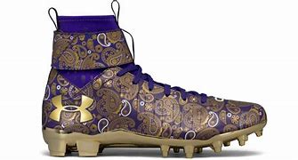 Image result for Under Armour Purple Cleats