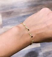 Image result for 18K Gold Charm Bracelet