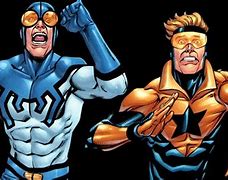 Image result for Blue Beetle and Booster Gold DC