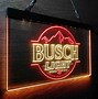 Image result for Reds Busch Light Sign