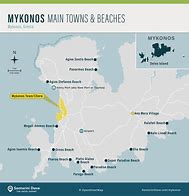 Image result for Mykonos Island Map