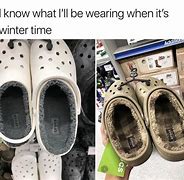 Image result for Snow Crocs Meme