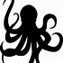 Image result for Octopus Silhouette Vector Clip Art