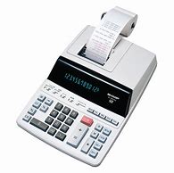 Image result for Sharp Calculator Printer