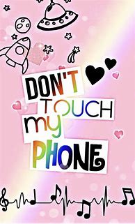 Image result for Cartoon Don't Touch My Phone Popsocket