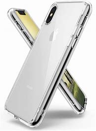 Image result for Clear iPhone X Case Black Bumper
