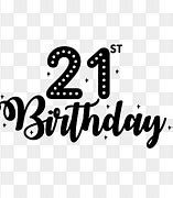 Image result for 21 Birthday Logo