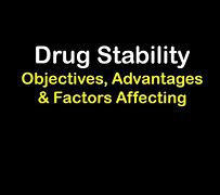 Image result for Drug Stability