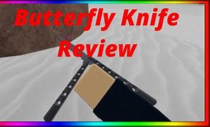 Image result for Roblox Knife Models Butterfly Knife