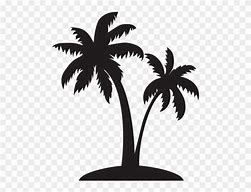 Image result for 2 Palm Trees Silhouette