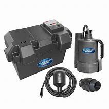 Image result for Emergency Battery Backup Automatic Sump Pump