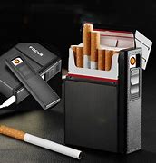 Image result for Focus Cigarette Case with Lighter