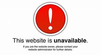 Image result for Website Unavailable