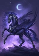 Image result for Black Unicorn Pegasus PFP Gifts