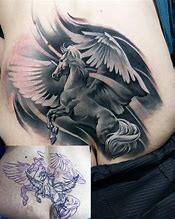 Image result for Black Pegasus Tattoo