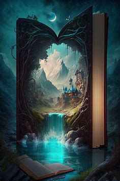Fantasy Book in 2023 | Surreal artwork, Fantasy artwork, Beautiful fantasy art
