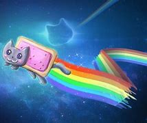 Image result for Flying Rainbow Cat