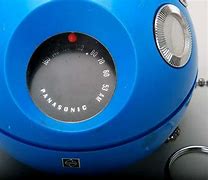 Image result for Vintage Panasonic Round Radio