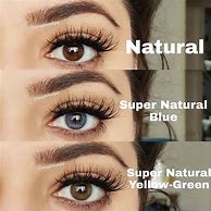 Image result for Yellow and Green Contact Lenses