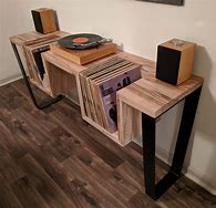 Image result for Record Player Stand Plans